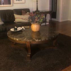 Granite Coffee Table By Henredon 