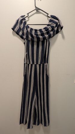 Blue&White Girls size 12 Romper