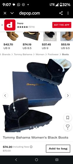 Tommy Bahama Suede Boots 