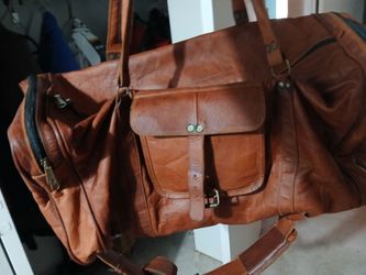 Kamal passion leather duffle bag