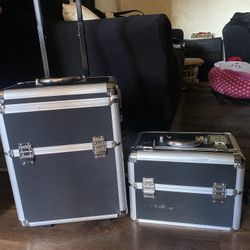 Professional Barber/ Cosmetic Rolling Case 