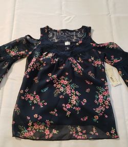 New Girls Blouse Size 7/8