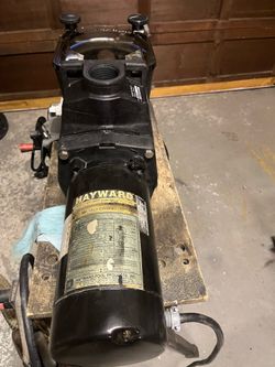 Hayward 1 hp self priming super pump for inground pools