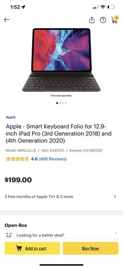 Apple Smart Keyboard Folio 12.9