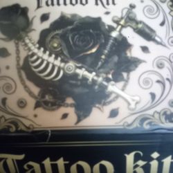 Tattoo Kit With Cordless Gun 