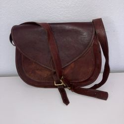 Mens Leather Messenger Bag 