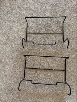 HoldAll Railing Flower Box Holder, Black