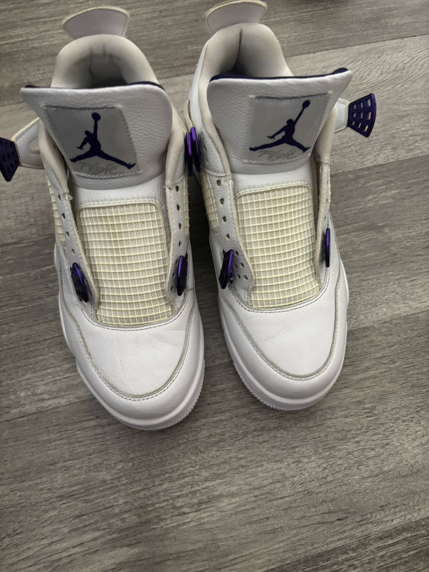 Jordan Metallic 4’s Purple