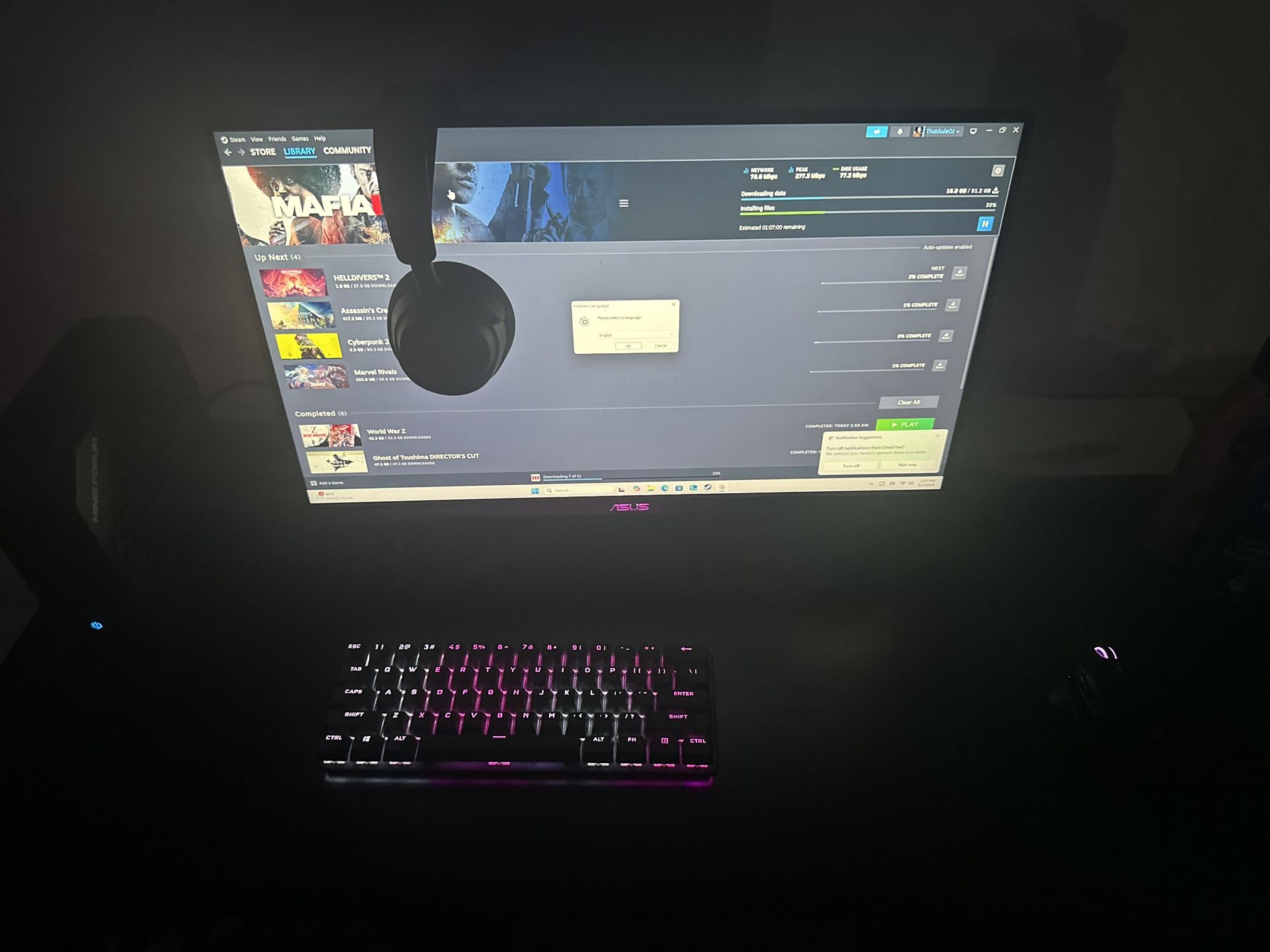 HX99G 6650M 64GB Gaming PC