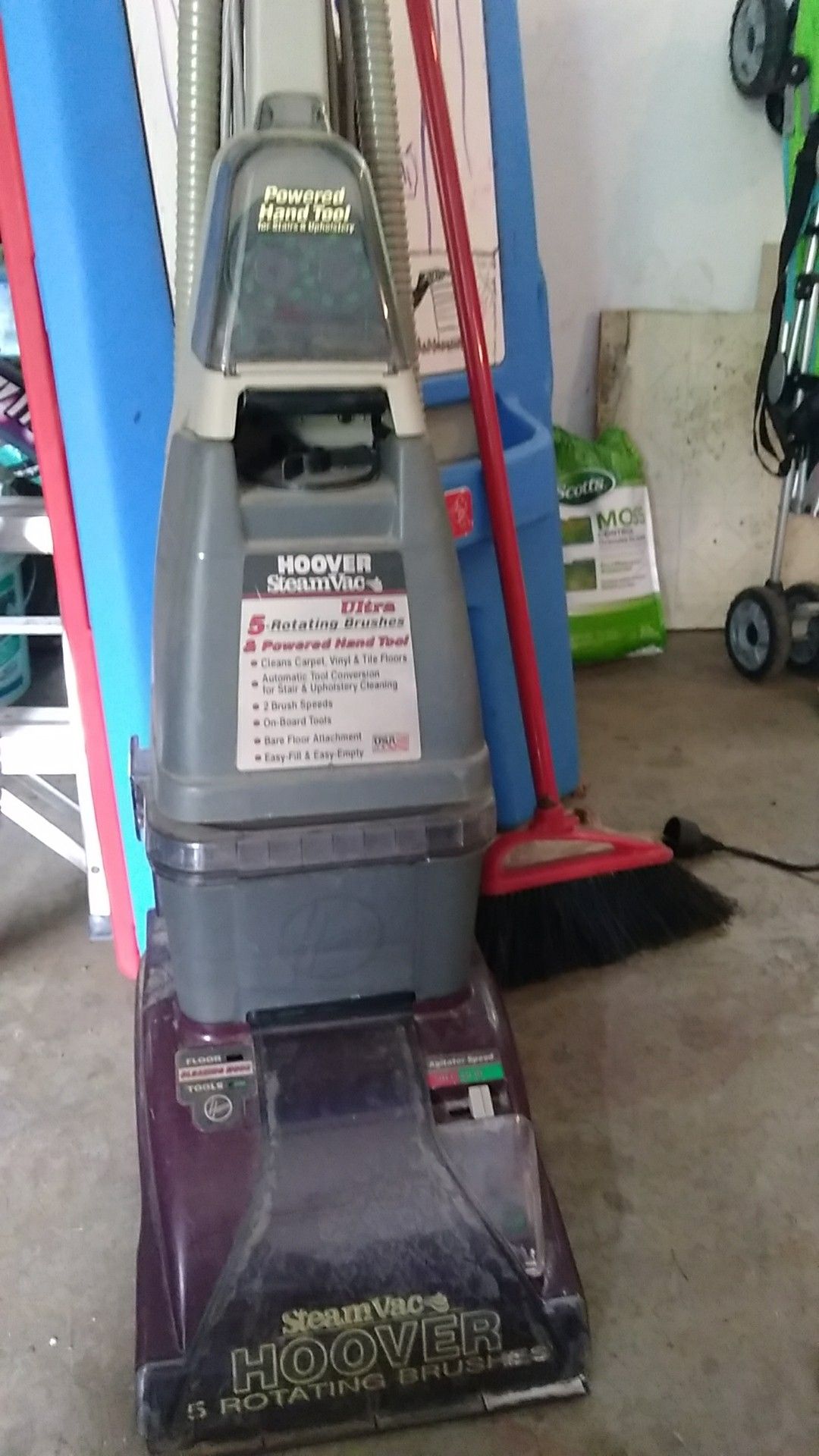 Hoover steam vac