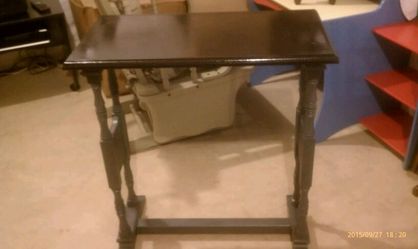 Antique table refurbished