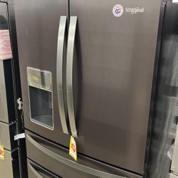 Whirlpool French Door Refrigerator With Dispenser Water 