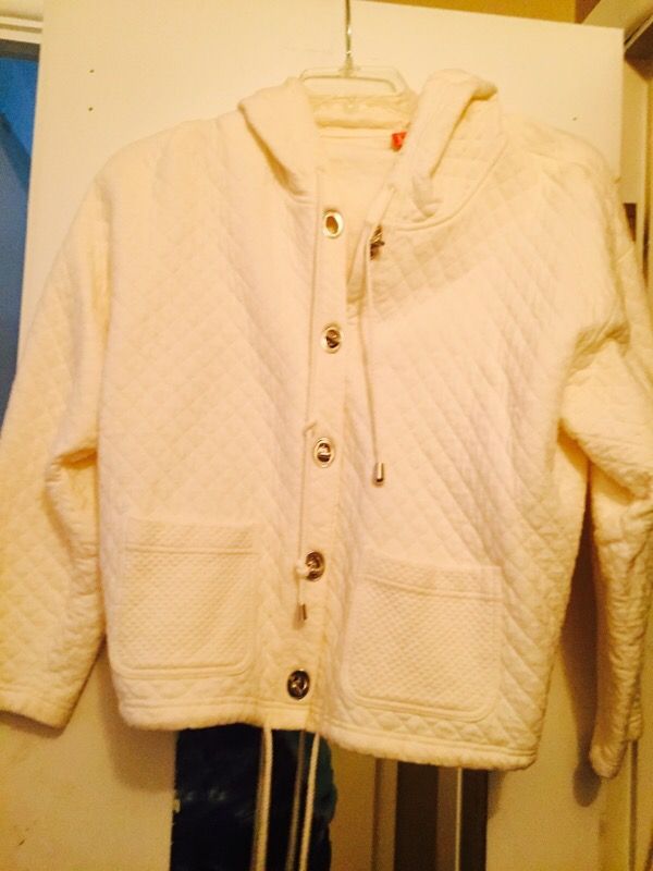 Liz Claiborne Off-white cream jacket