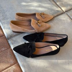 Cole Haan Designer Suede Shoes NEW 61/2 $45 Each