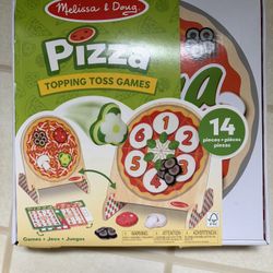 NEW! Melissa & Doug Pizza Topping Toss Game