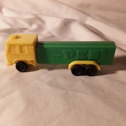 Yellow And Green Delivery Truck Pez Dispenser