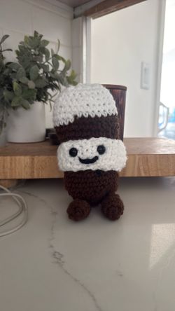 Crochet jelly cat