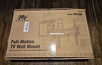 Brand new mounting Dream full Motion TV wall mount for 32"-65" TVs