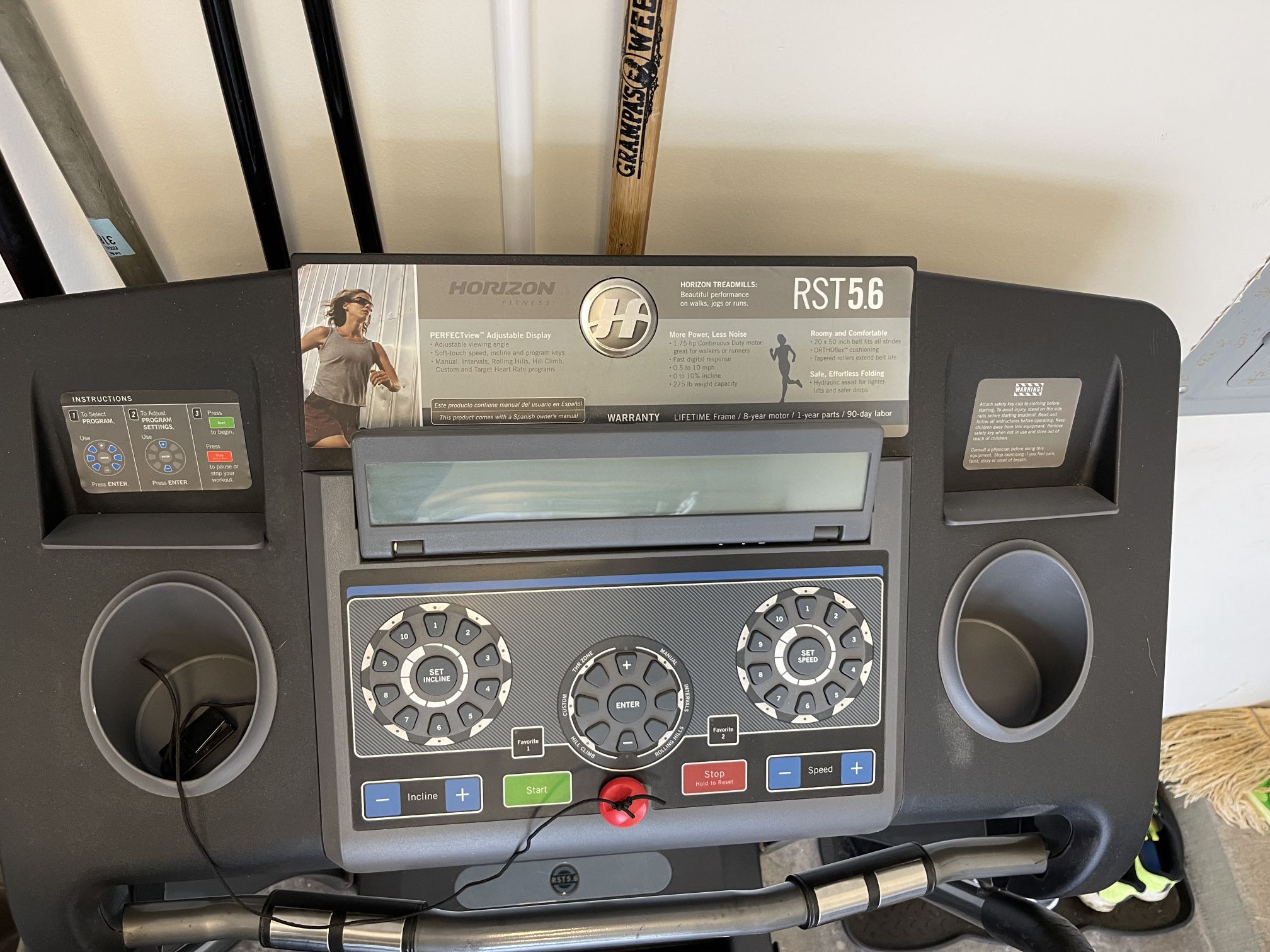 Horizon RST 5.6 Treadmill 