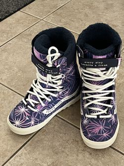 Vans Mike Rav Dark Purple Snowboard Boots- Sz 10