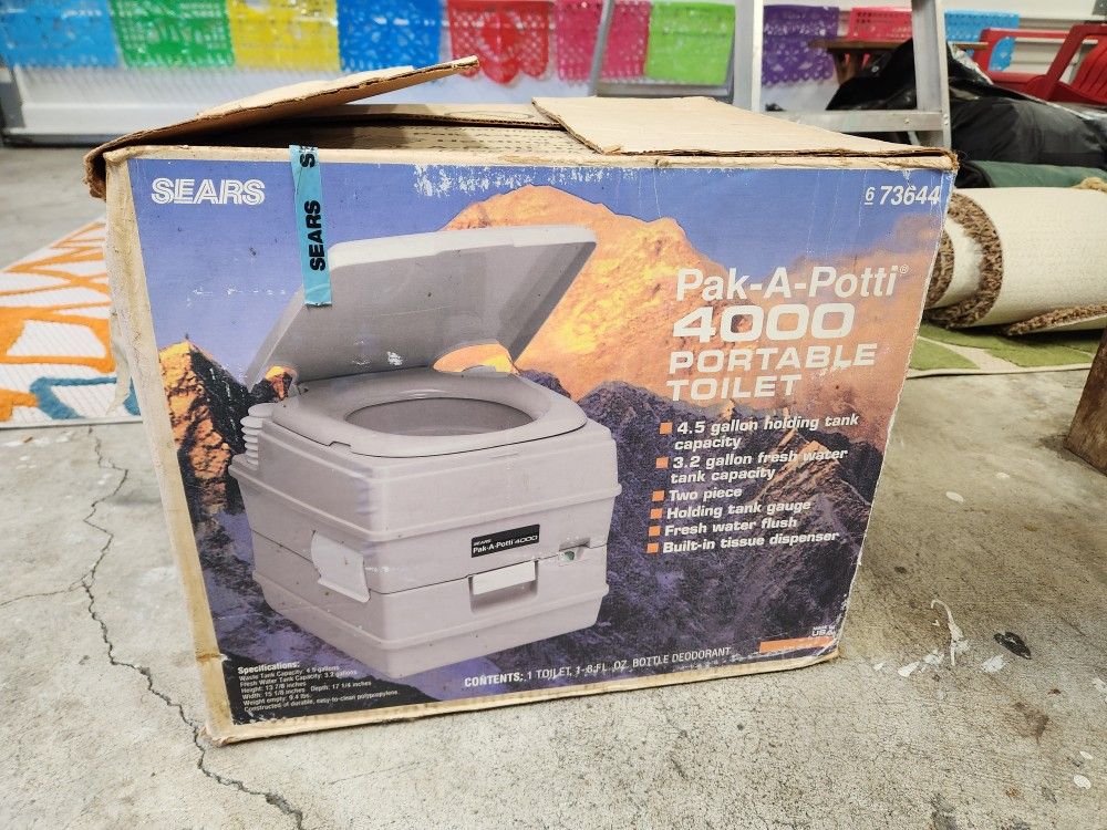Sears 4000 Portable Toilet