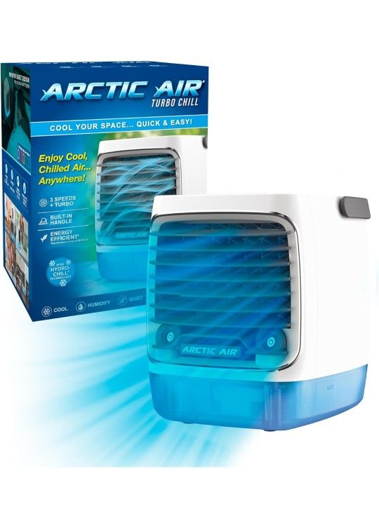 Artic Air Turbo Chill 4 Settings Air Cooler And Humidifier