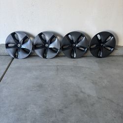 Tesla hubcaps 18 “