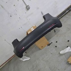 For Tesla Model 3 Rear Bumper w LED lights 2017-2023