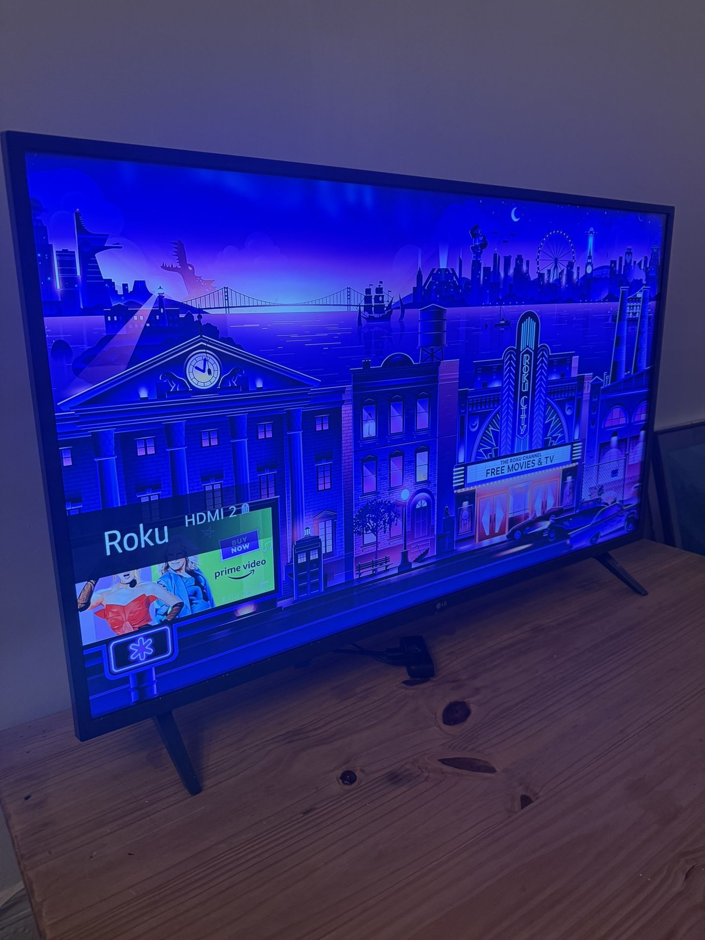 LG 42in TV With Stand
