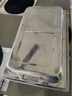 Chafing steel dish