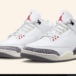 Jordan 3 Retro Reimagined White Cement Size 12.5