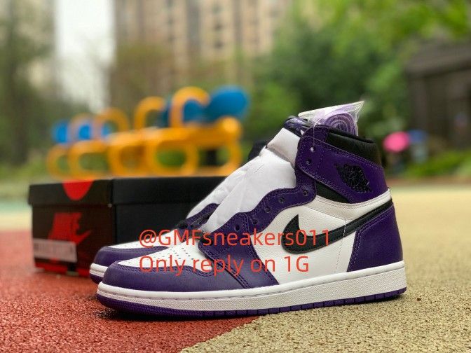 Air Jordan 1 Court Purple AJ1