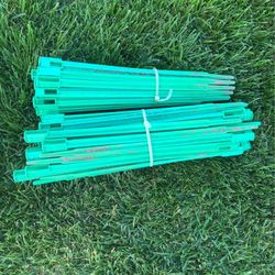 plastic stakes