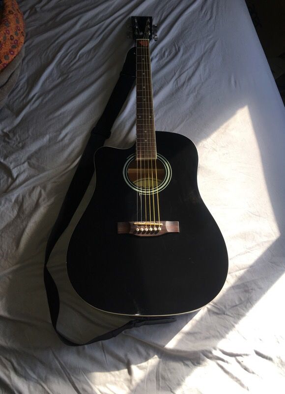 R.W. Jameson electronic/acoustic guitar