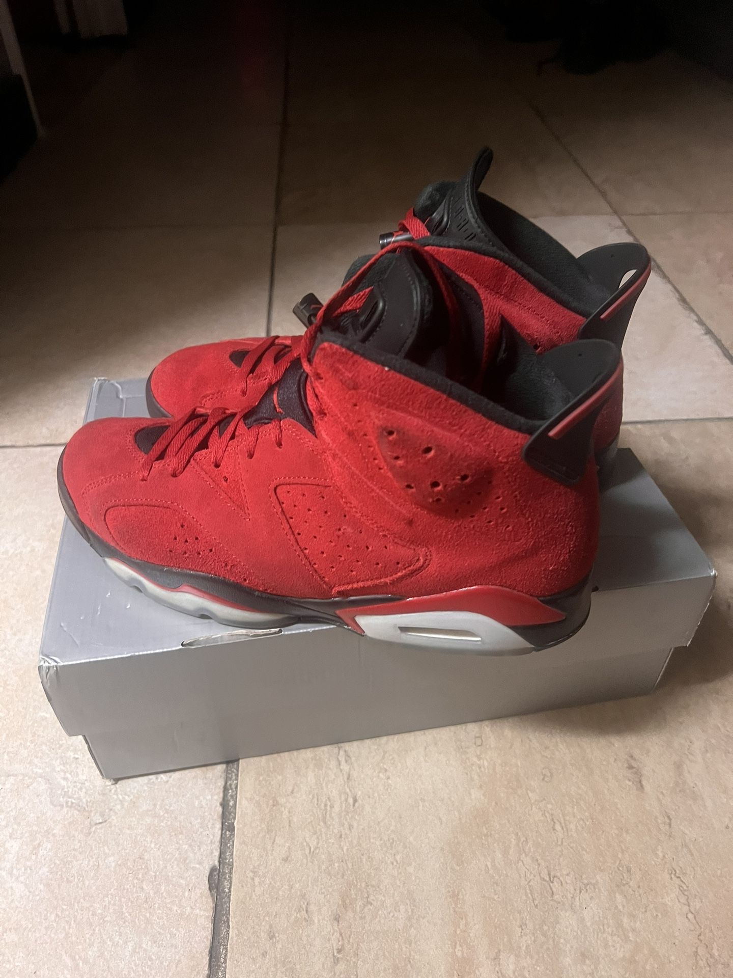 Air Jordan Retro 6 “Chicago red Suede” Men’s Size 10.5