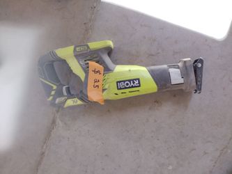 Ryobi 18v sawzall