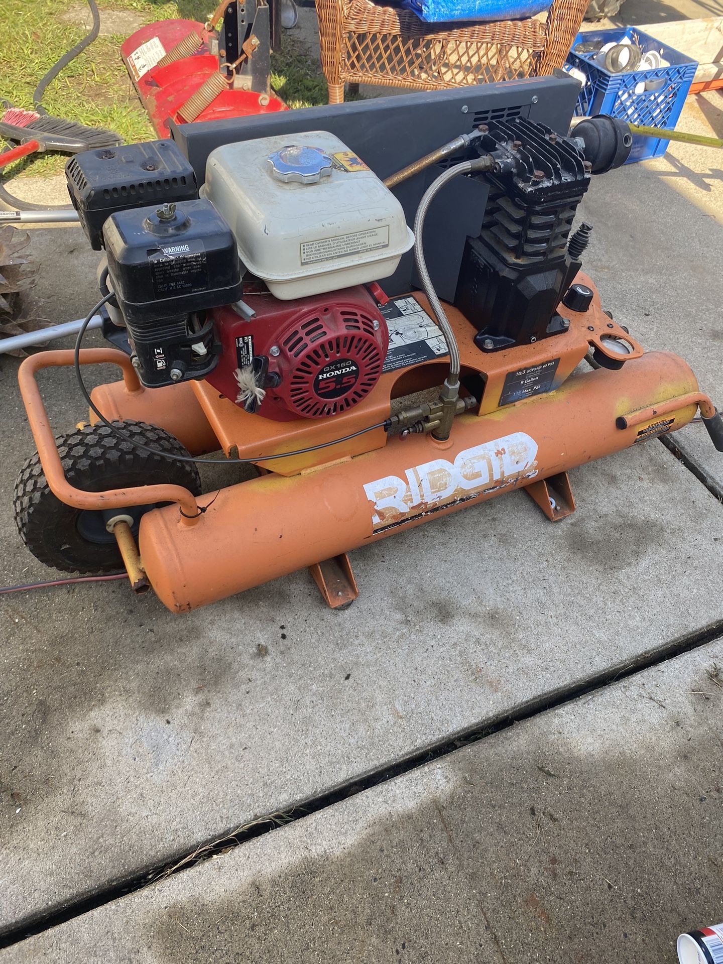 RIDGID COMPRESSOR 