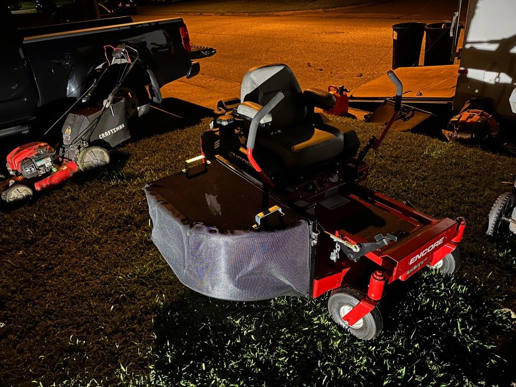 Encore 34 Inch Riding Lawn Mower