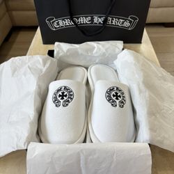 Chrome Hearts Hotel Slippers