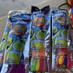 Water Balloons New $2 Each New