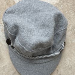 Women’s Gray Newsboy Cap