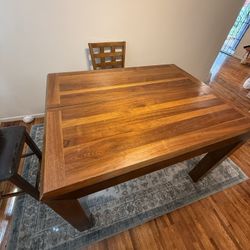 ✨ Beautiful Solid Wood Dining Table for Sale ✨