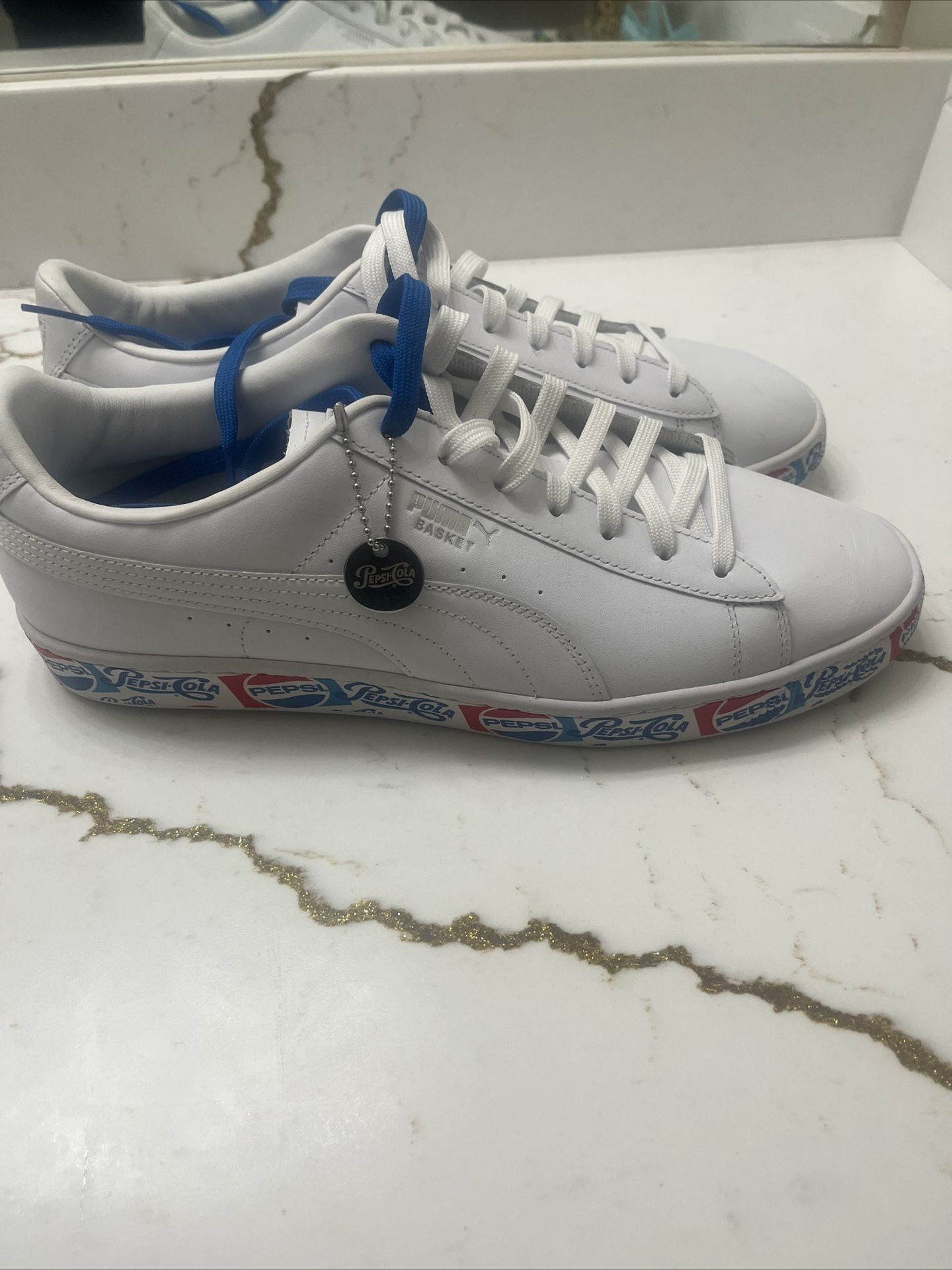 Puma Basket x Pepsi || White Blue Men’s 11.5