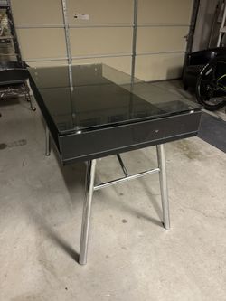 Glass Desk 