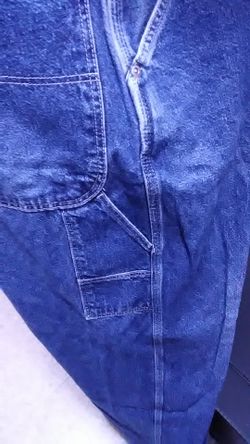 Wrangler Men's Straight Leg Carpenter Jeans/Jean Shirt - Pick-Up Only!