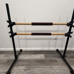 4 ft adjustable and portable ballet barre