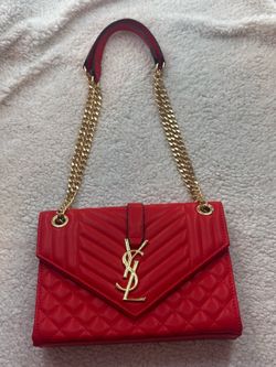 YSL Red bag