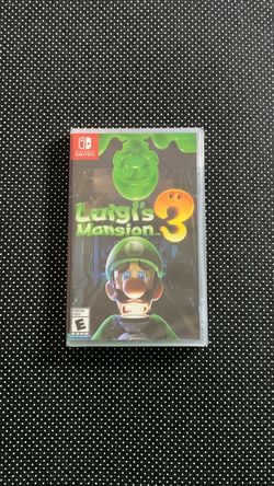 Luigi’s mansion 3 Nintendo switch