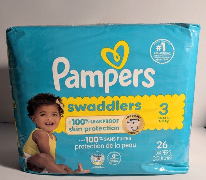 Pampers 26 Count Diapers