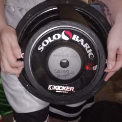 Super Rare Kicker Solo Baric 12inch S12D